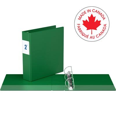 Binder-Essential 2300 2" D-Ring, Green - 2304-04