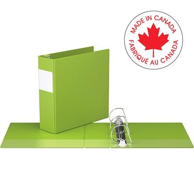 Binder-Essential 2300 3" D-Ring, Lime Green - 2305-24