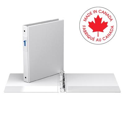 Binder-Essential 2300 1" Round Ring, White - 2311-00