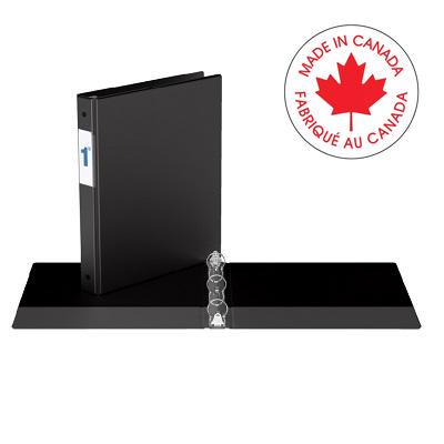 Binder-Essential 2300 1" Round Ring, Black - 2311-01