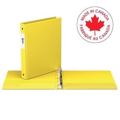 Binder-Essential 2300 1" Round Ring, Yellow - 2311-05