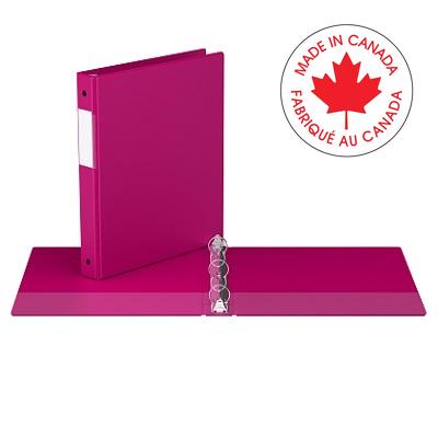 Binder-Essential 2300 1" Round Ring, Pink - 2311-43