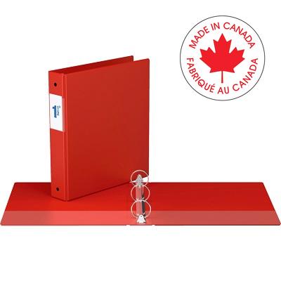 Binder-Essential 2300 1.5" Round Ring, Red - 2312-03