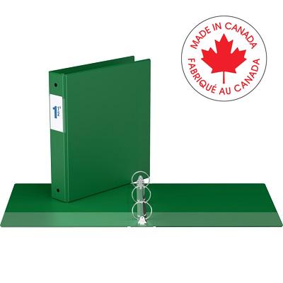 Binder-Essential 2300 1.5" Round Ring, Green - 2312-04