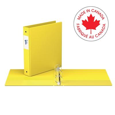 Binder-Essential 2300 1.5" Round Ring, Yellow - 2312-05