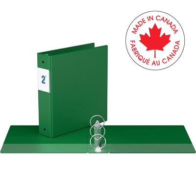 Binder-Essential 2300 2" Round Ring, Green - 2313-04