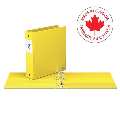 Binder-Essential 2300 2" Round Ring, Yellow - 2313-05