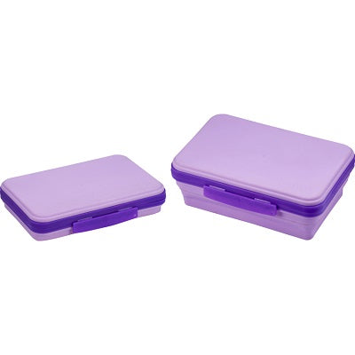 Pencil Box-Flexi Storage, Collapsible 6" X 9" Purple - 23135