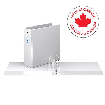 Binder-Essential 2300 3" Round Ring, White - 2314-00