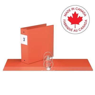 Binder-Essential 2300 3" Round Ring, Orange - 2314-19