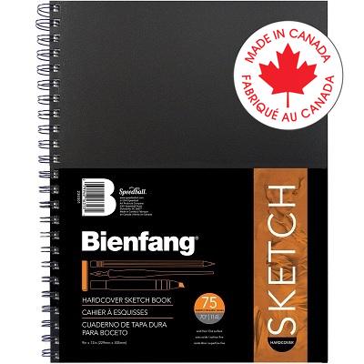 Sketch Book-Hardcover 9X12, Bienfang, 75 Sht - 234501