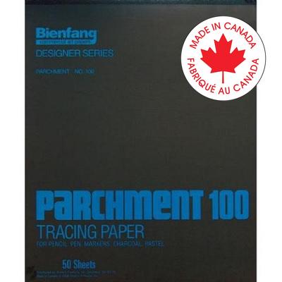 Tracing Paper Pad-Parchment 9X12, Bienfang #100 (240221) - 240121