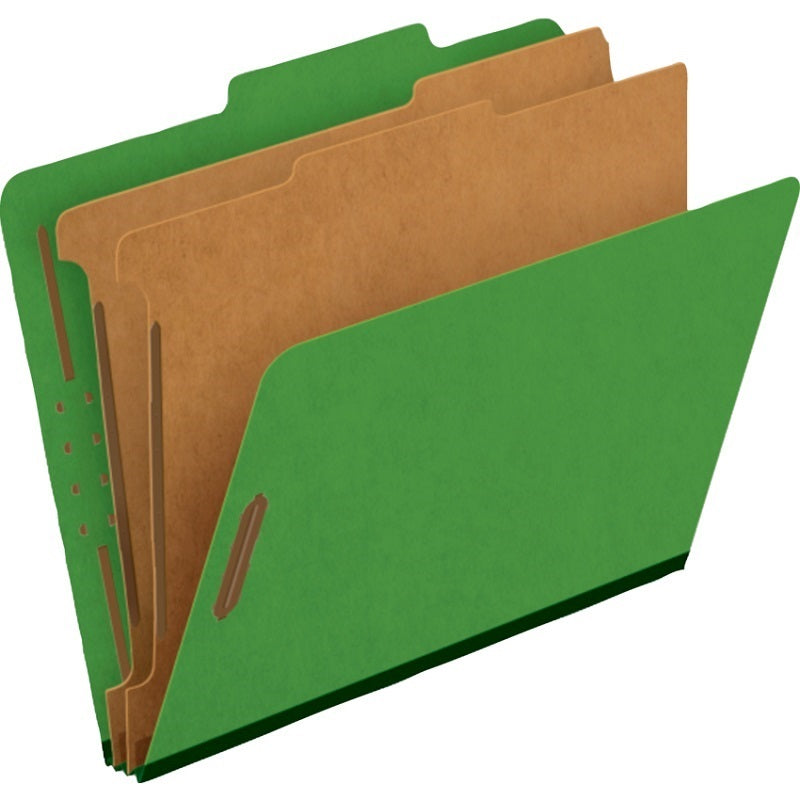 Folder-Classification, Letter 2 Division, Green - 24133P