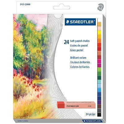Pastels-Chalk Staedtler, 24 Colours - 2430 C24