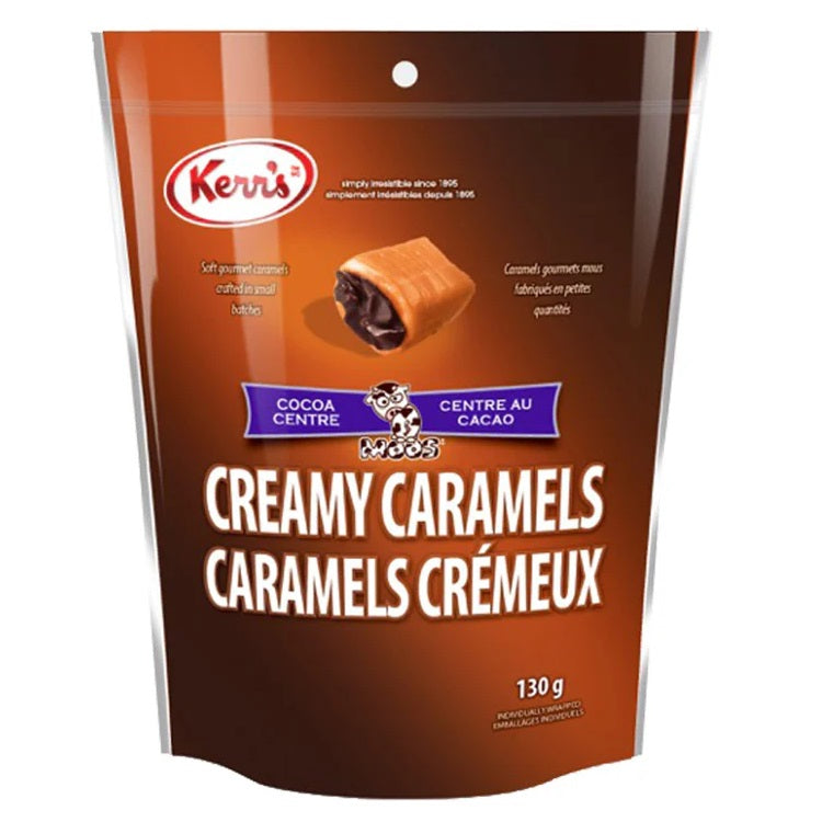 Candy-Kerr'S Creamy Caramels Cocoa Centre 130G - 25283