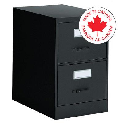 File Cabinet-Vertical 2600 Legal 2 Drawer Black - 26-251-BLK