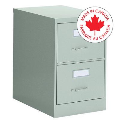 File Cabinet-Vertical 2600 Legal 2 Drawer Grey - 26-251-GRY