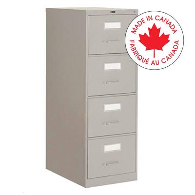 File Cabinet-Vertical 2600 Legal 4 Drawer Grey - 26-451-GRY