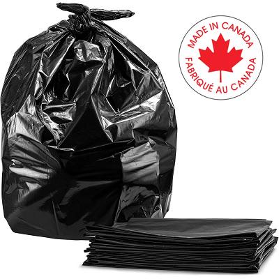 Bags-Garbage, Ecologo 42X48 Black Super Strong, 50/Ctn - 2697-01