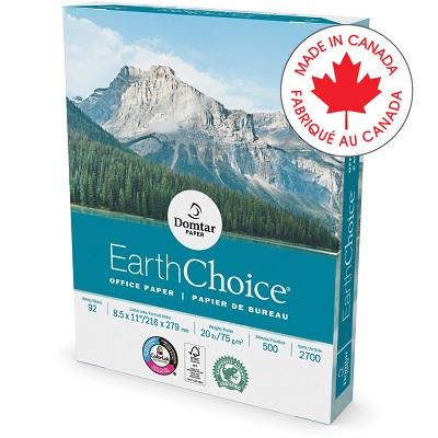 Paper-Earthchoice Letter 20Lb 92 Bright - 2700