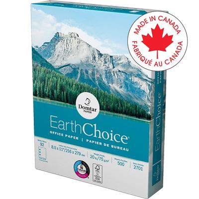 Paper-Earthchoice Letter 20Lb 92 Bright 3-Hole Punch - 2701