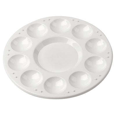Palette-Dblg Circular White Plastic 12/Pk - 29002