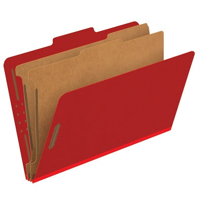 Folder-Classification, Legal 2 Division, Red - 29031P