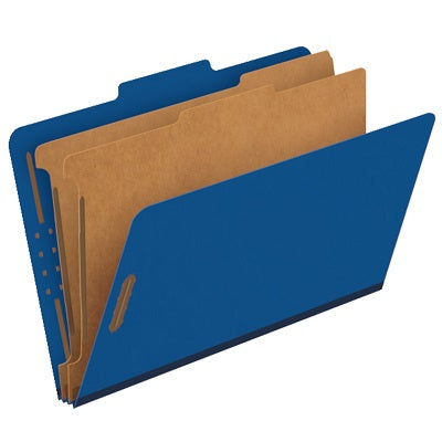 Folder-Classification, Legal 2 Division, Blue - 29035P