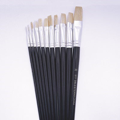 Paint Brush-Dblg, Flat Bristle, #8 12/Bx - 29128