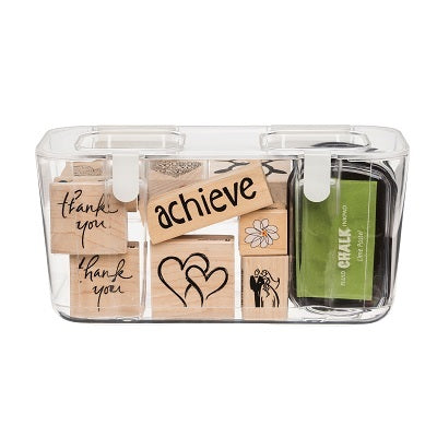 Craft Organizer Container-Medium Compartment, Clear - 29201CR