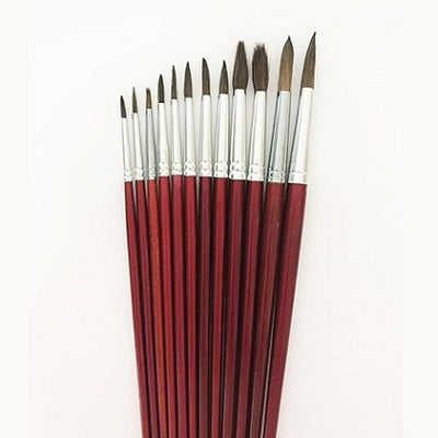 Paint Brush-Dblg, Round Bristle, #12 12/Bx - 29412