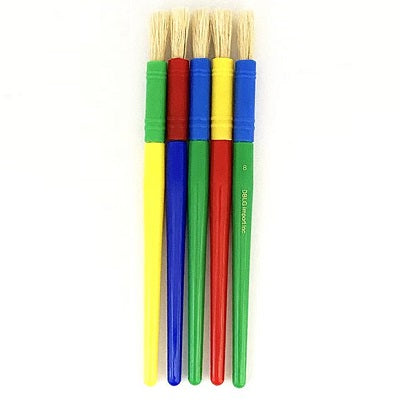 Paint Brush-Dblg, Junior Brush, 8Mm  5/Pack - 29611