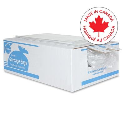 Bags-Garbage, Ecologo 30X38 Extra Strong Clear 125/Ct - 2983-00