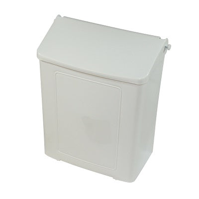 Bathroom Receptacle-Sanitary Napkin Disposal, White (1100) - 3014