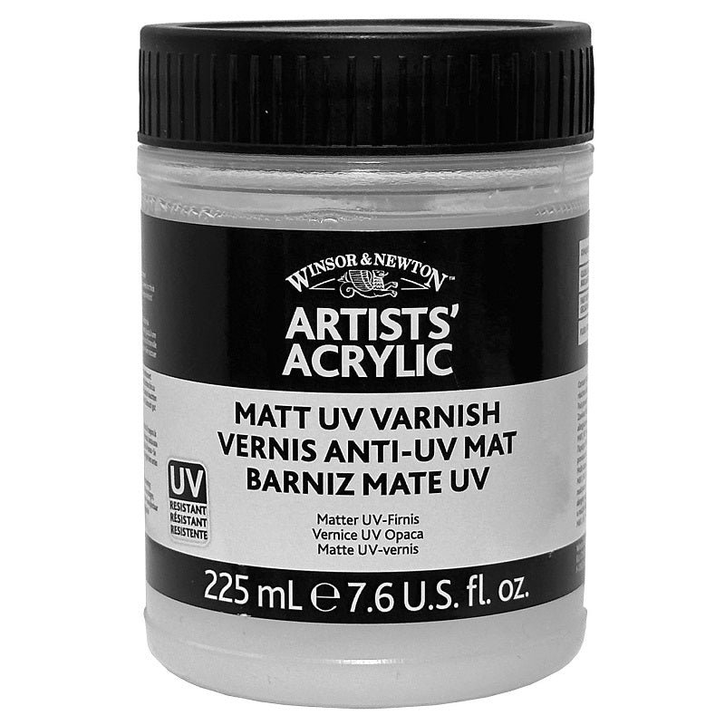 Varnish-W&N Acrylic 225Ml. Matte - 3040930