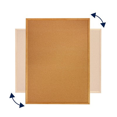 Bulletin Board-Cork With Oak Finish Frame 48"X72" - 307