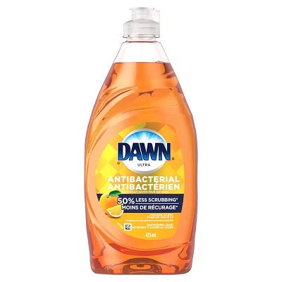 Dish Soap-Dawn Ultra Antibacterial, Orange Scent 473Ml - 30772-00604