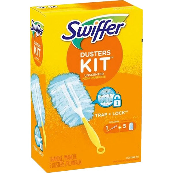 Swiffer Duster Kit-1 Handle + 5 Dusters Unscented - 30772-13199