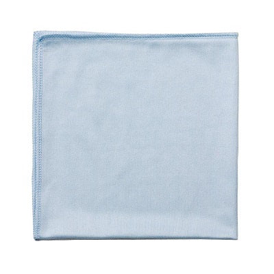 Cleaning Cloth-Glass Or Mirror Microfiber 14"X14" Blue 10/Pk - 3129GCP