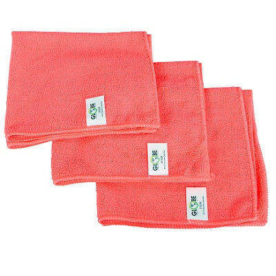 Cleaning Cloth-Microfiber 240Gsm 16"X16", Red 10/Pack - 3130R