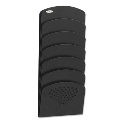 File-Wall, Letter/Legal 7 Pocket Steel, Black - 3185BL