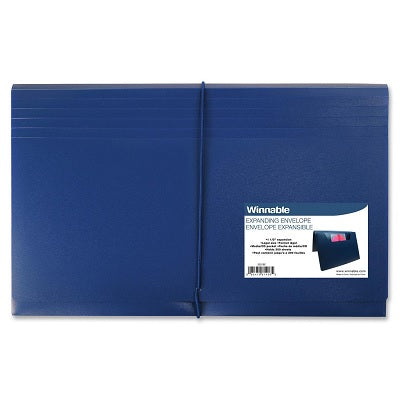 Envelope-Expanding 1.5", Legal Poly, Blue - 322-BE