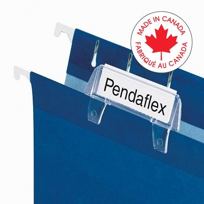 Tabs-Hanging Folder, 2" Moulded Plastic, Pendaflex, Clear - 32-CLR