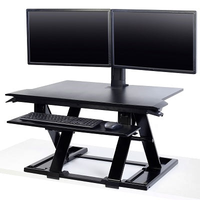 Sit Stand Workstation-Ergotron Workfit-Tx, Black - 33-467-921