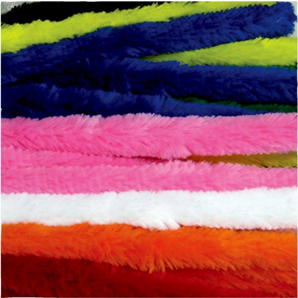 Chenille Stems-12" Jumbo, Assorted Colours - 33854