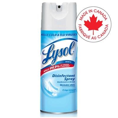 Disinfectant Spray-Lysol Crisp Linen 350G - 34052
