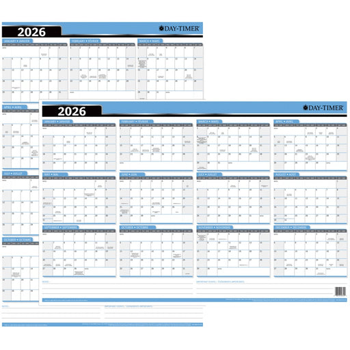 Planner-Wall, Flexible 1-Year 24X36 Hor/Vert. 2025 - 34138-03744