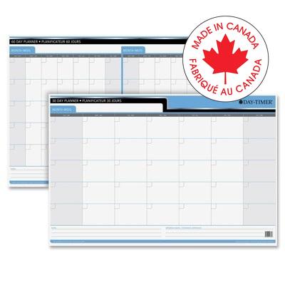 Planner-Wall, Flexible 24X36 30/60 Day Undated Bilingual - 34138-59734