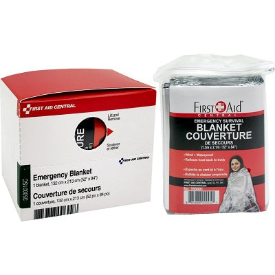 Blanket-Smartcompliance Mylar 52" X 84", Grey - 350001SC