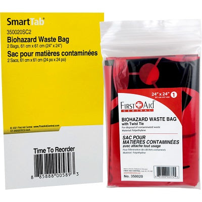 Bags-Smartcompliance Biohazard Waste 24" X 24" - 350020SC2
